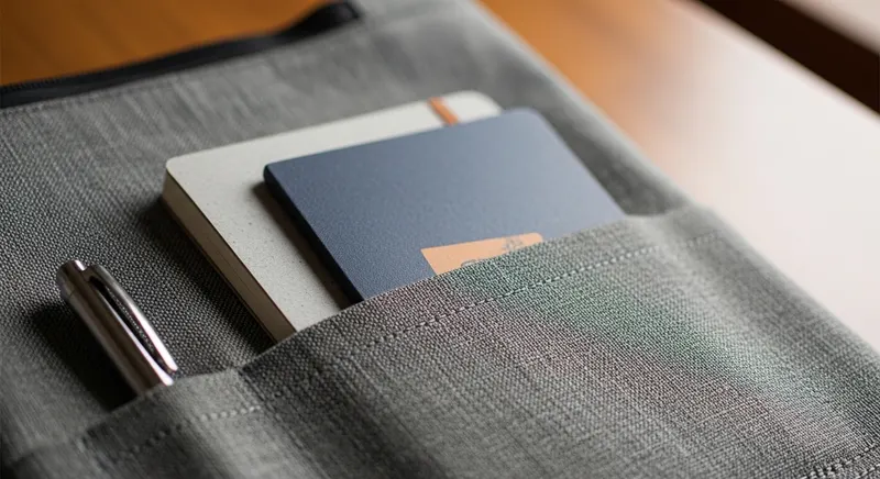 pocket for notebook - promotional merchandise