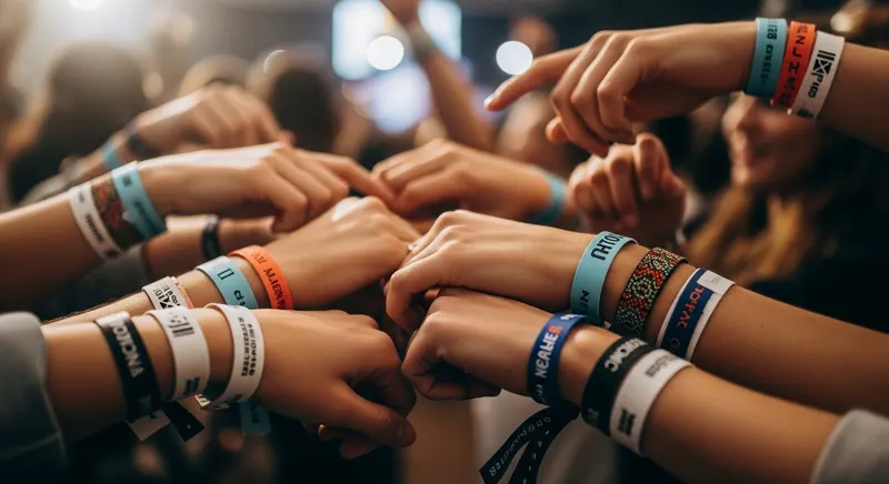 wristband events - promotional merchandise